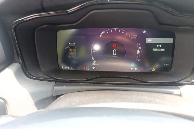 Used Lynk & Co 03 2021 1.5TD DCT Jing Champion Edition Odometer Close Up