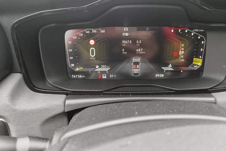 Used Lynk & Co 03 2021 2.0TD Automatic Trendy Champion Edition Odometer Close Up