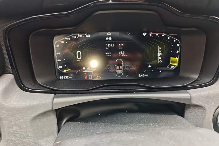 Used Lynk & Co 03 2021 1.5TD DCT Jing Champion Edition Odometer Close Up
