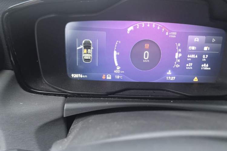 Used Lynk & Co 03 2021 1.5TD DCT Jing Champion Edition Odometer Close Up