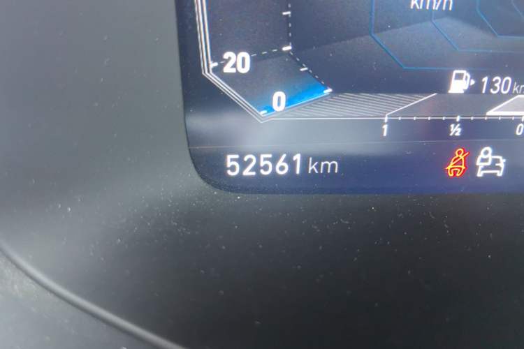 Used Lynk & Co 03 2021 2.0TD Automatic Trendy Champion Edition Odometer Close Up