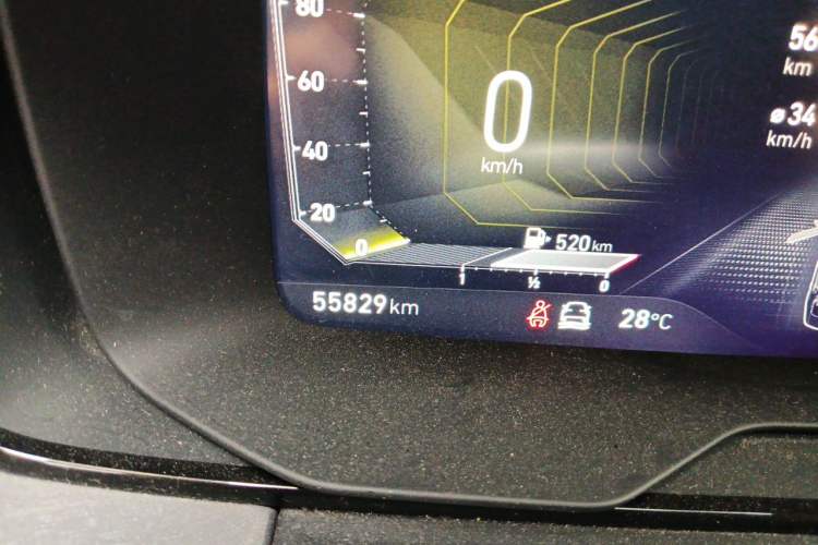 Used Lynk & Co 03 2021 2.0TD Automatic Trendy Champion Edition Odometer Close Up