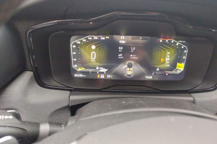 Used Lynk & Co 03 2021 2.0TD Automatic Trendy Champion Edition Odometer Close Up