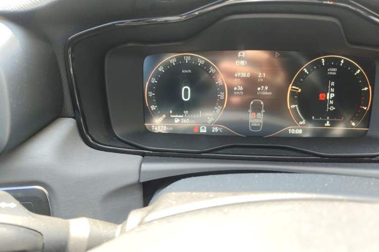 Used Lynk & Co 03 2021 2.0TD Automatic Trendy Champion Edition Odometer Close Up