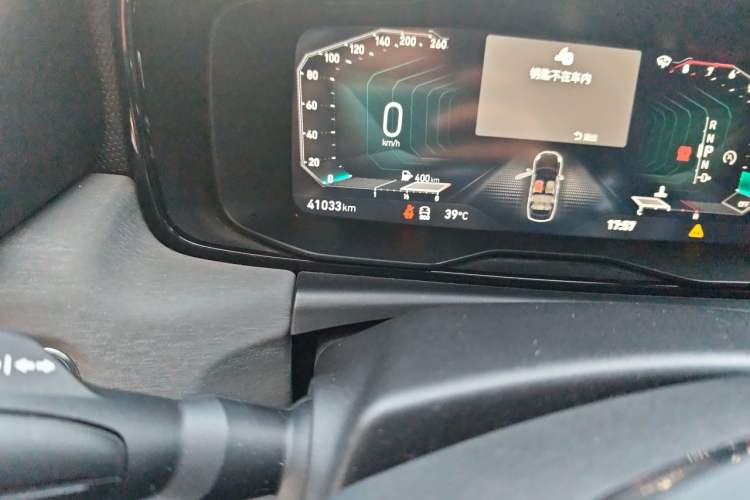 Used Lynk & Co 03 2021 2.0TD Automatic Trendy Champion Edition Odometer Close Up