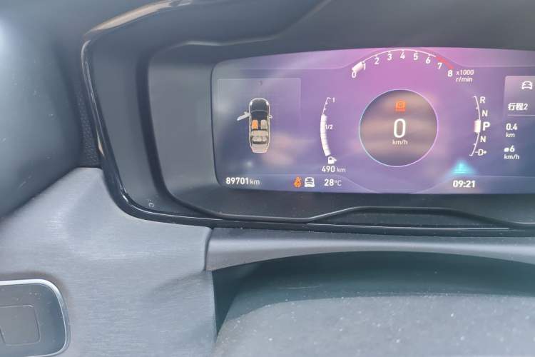 Used Lynk & Co 03 2021 2.0TD Automatic Trendy Champion Edition Odometer Close Up