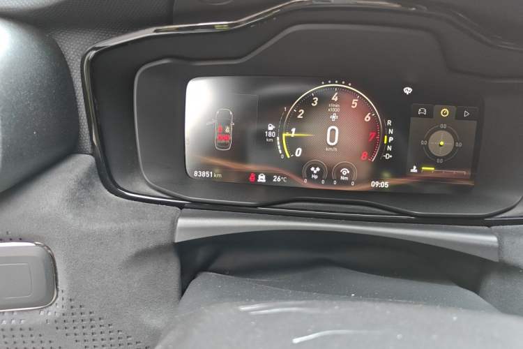 Used Lynk & Co 03 2021 03+ 2.0TD Automatic Performance Package Edition Odometer Close Up