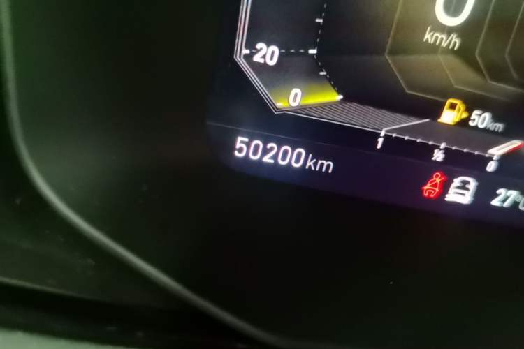Used Lynk & Co 03 2021 2.0TD Automatic Trendy Champion Edition Odometer Close Up