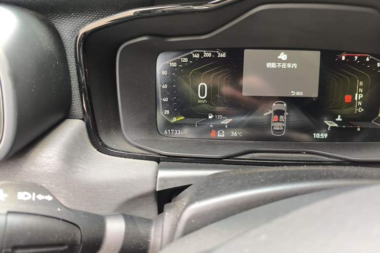 Used Lynk & Co 03 2021 1.5TD DCT Jing Champion Edition Odometer Close Up