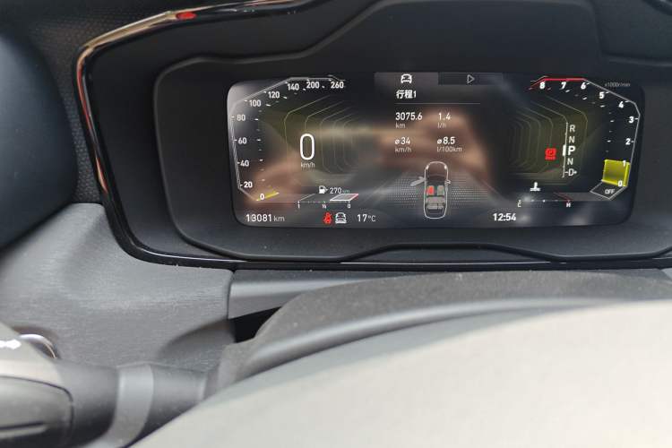 Used Lynk & Co 03 2021 1.5TD DCT Jing Champion Edition Odometer Close Up