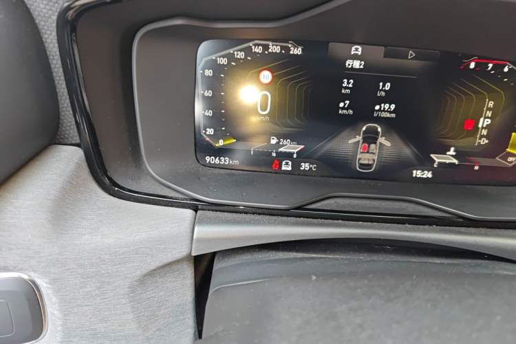 Used Lynk & Co 03 2021 1.5TD DCT Jing Champion Edition Odometer Close Up