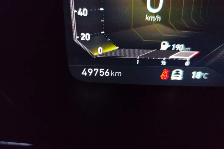 Used Lynk & Co 03 2021 2.0TD Automatic Trendy Champion Edition Odometer Close Up