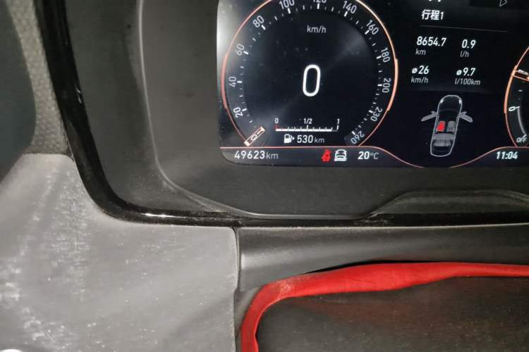 Used Lynk & Co 03 2021 2.0TD Automatic Trendy Champion Edition Odometer Close Up