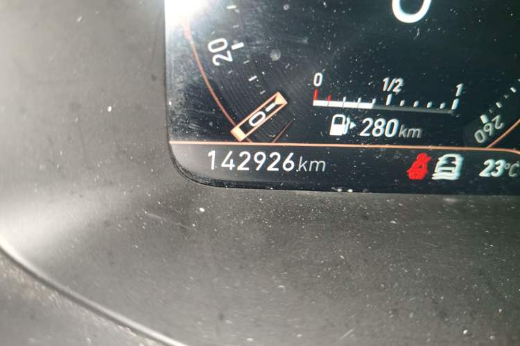 Used Lynk & Co 03 2021 1.5TD DCT Jing Champion Edition Odometer Close Up