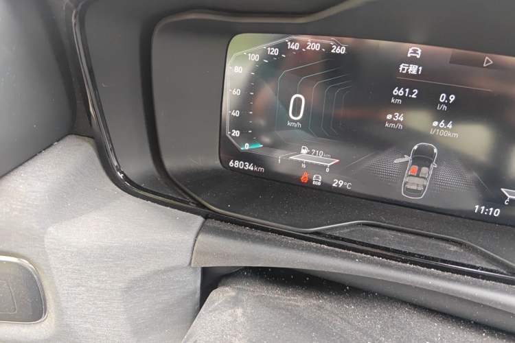 Used Lynk & Co 03 2021 2.0TD Automatic Trendy Champion Edition Odometer Close Up