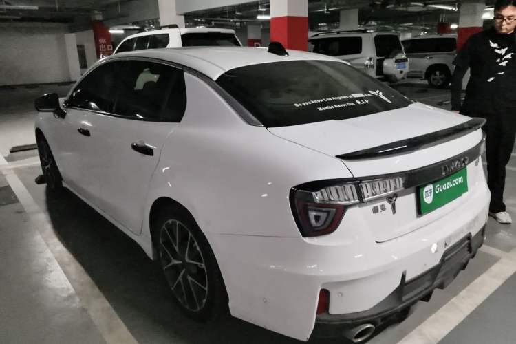 Used Lynk & Co 03 2021 2.0TD Automatic Trendy Champion Edition Rear Left 45 Deg