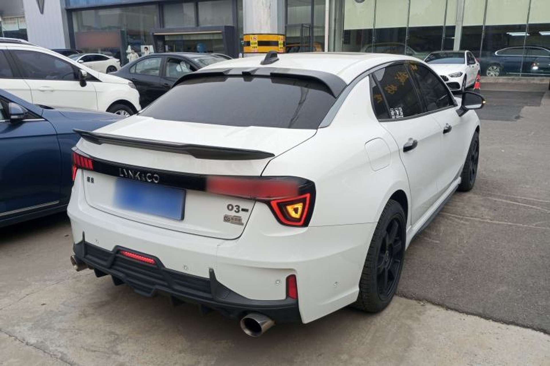 Used Lynk & Co 03 2021 2.0TD Automatic Trendy Champion Edition Rear Right 45 Deg