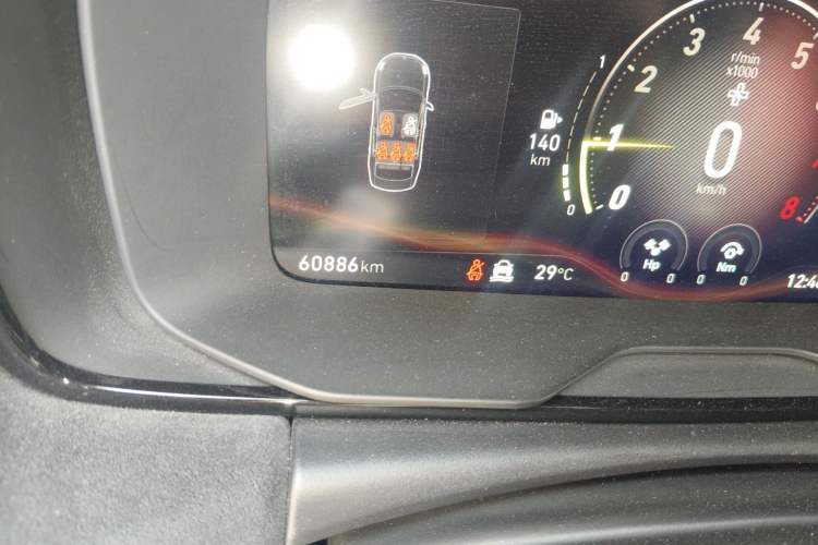Used Lynk & Co 03 2021 03+ 2.0TD Automatic Wind-Chasing Edition Odometer Close Up