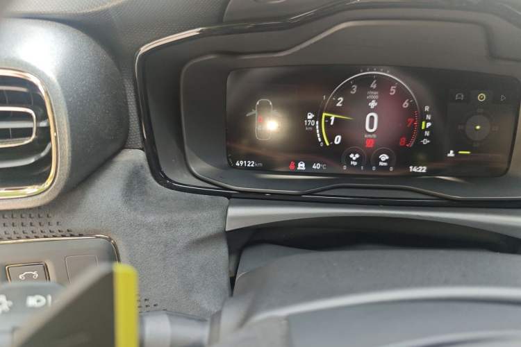 Used Lynk & Co 03 2021 03+ 2.0TD Automatic Wind-Chasing Edition Odometer Close Up
