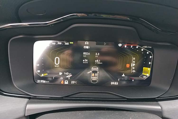 Used Lynk & Co 03 2022 1.5TD DCT JingPro Instrument Cluster