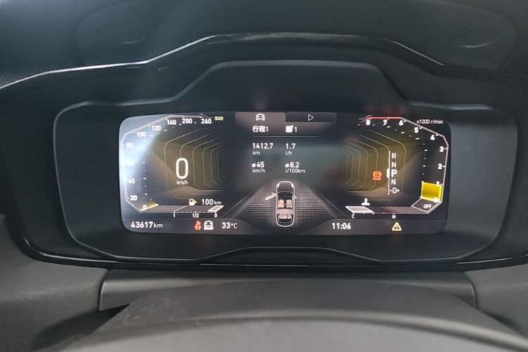 Used Lynk & Co 03 2022 1.5TD DCT JingPro Instrument Cluster