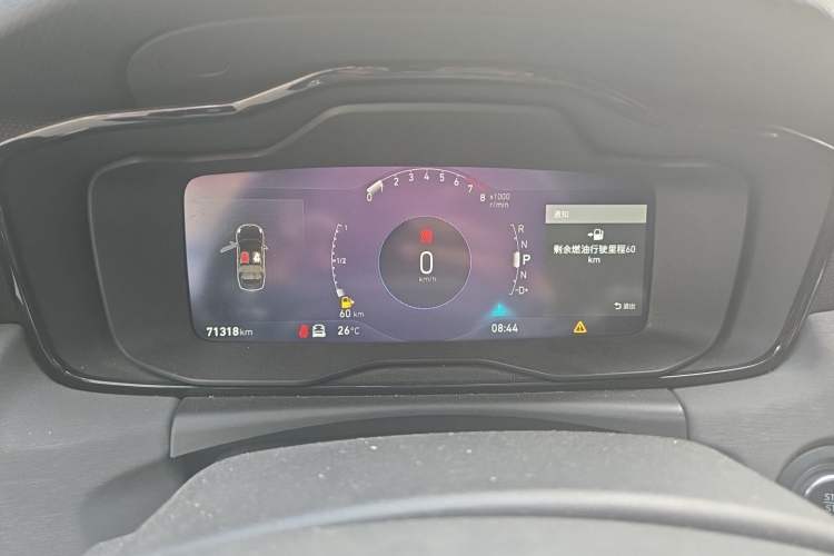 Used Lynk & Co 03 2022 1.5TD DCT JingPlus Odometer Close Up
