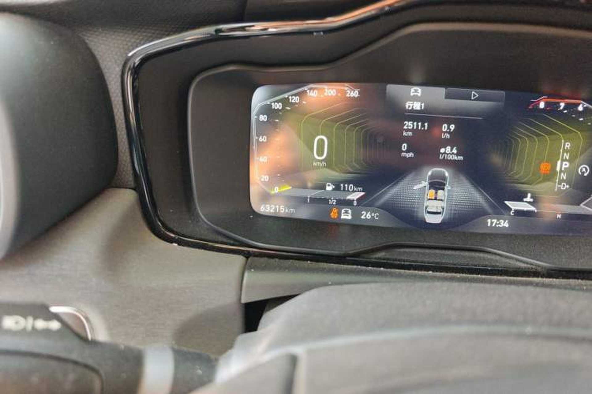 Used Lynk & Co 03 2022 2.0TD DCT GenioPlus Odometer Close Up