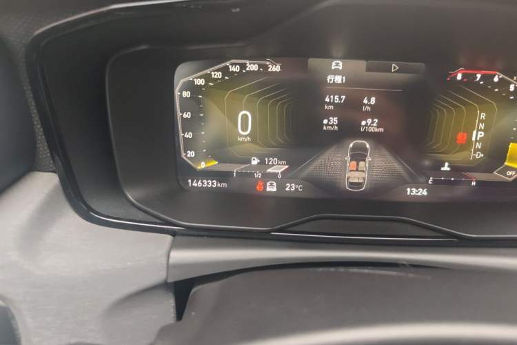 Used Lynk & Co 03 2022 2.0TD DCT JingPro Odometer Close Up