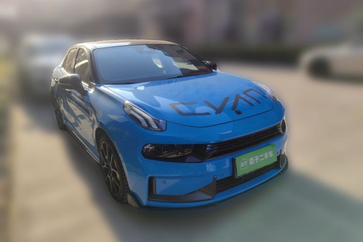 Used Lynk & Co 03 2022 03+ Cyan Custom Performance Kit Front Right 45 Deg
