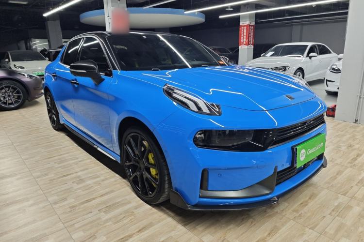 Used Lynk & Co 03 2022 03+ Cyan Custom Performance Kit Front Right 45 Deg