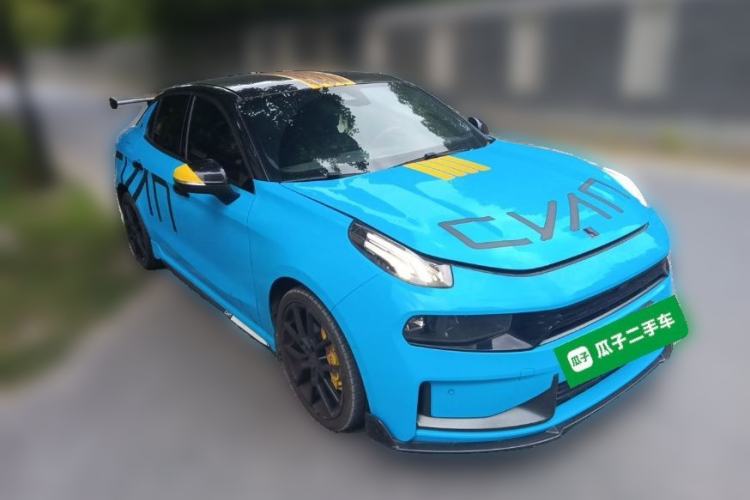 Used Lynk & Co 03 2022 03+ Cyan Custom Performance Kit Front Right 45 Deg