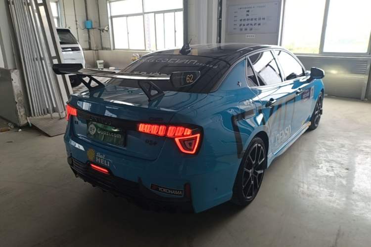 Used Lynk & Co 03 2022 03+ Cyan Custom Edition Rear Right 45 Deg