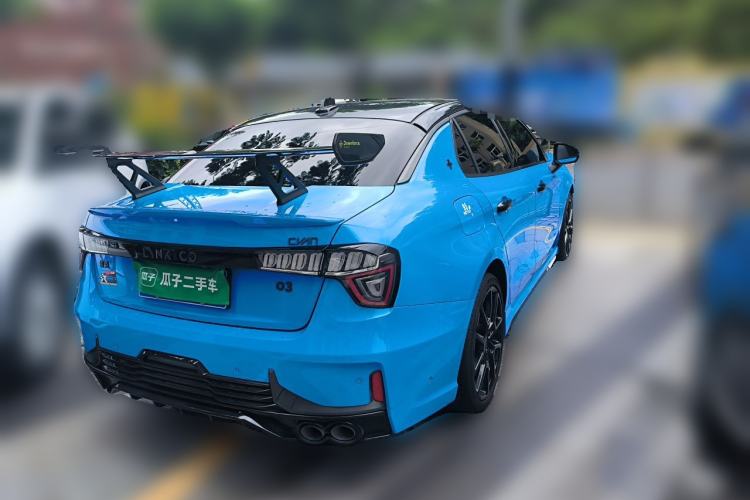 Used Lynk & Co 03 2022 03+ Cyan Custom Performance Kit Rear Right 45 Deg