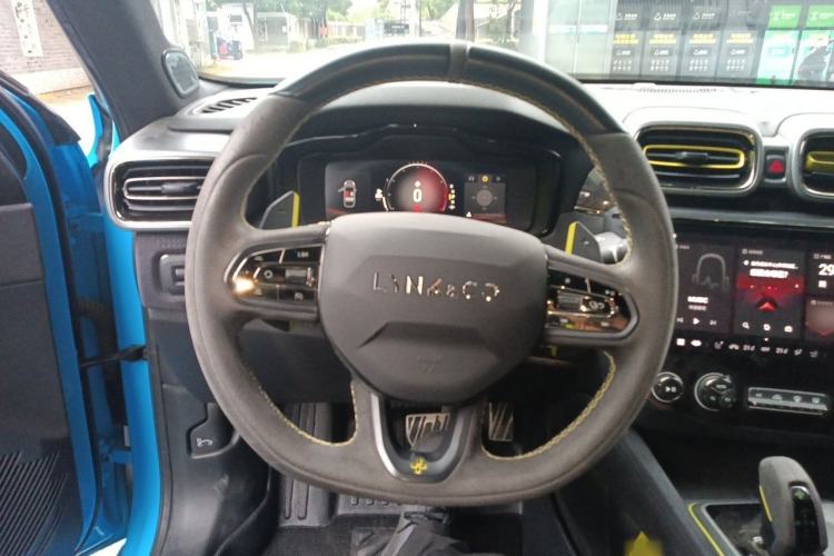 Used Lynk & Co 03 2022 03+ Cyan Custom Performance Kit Steering Wheel