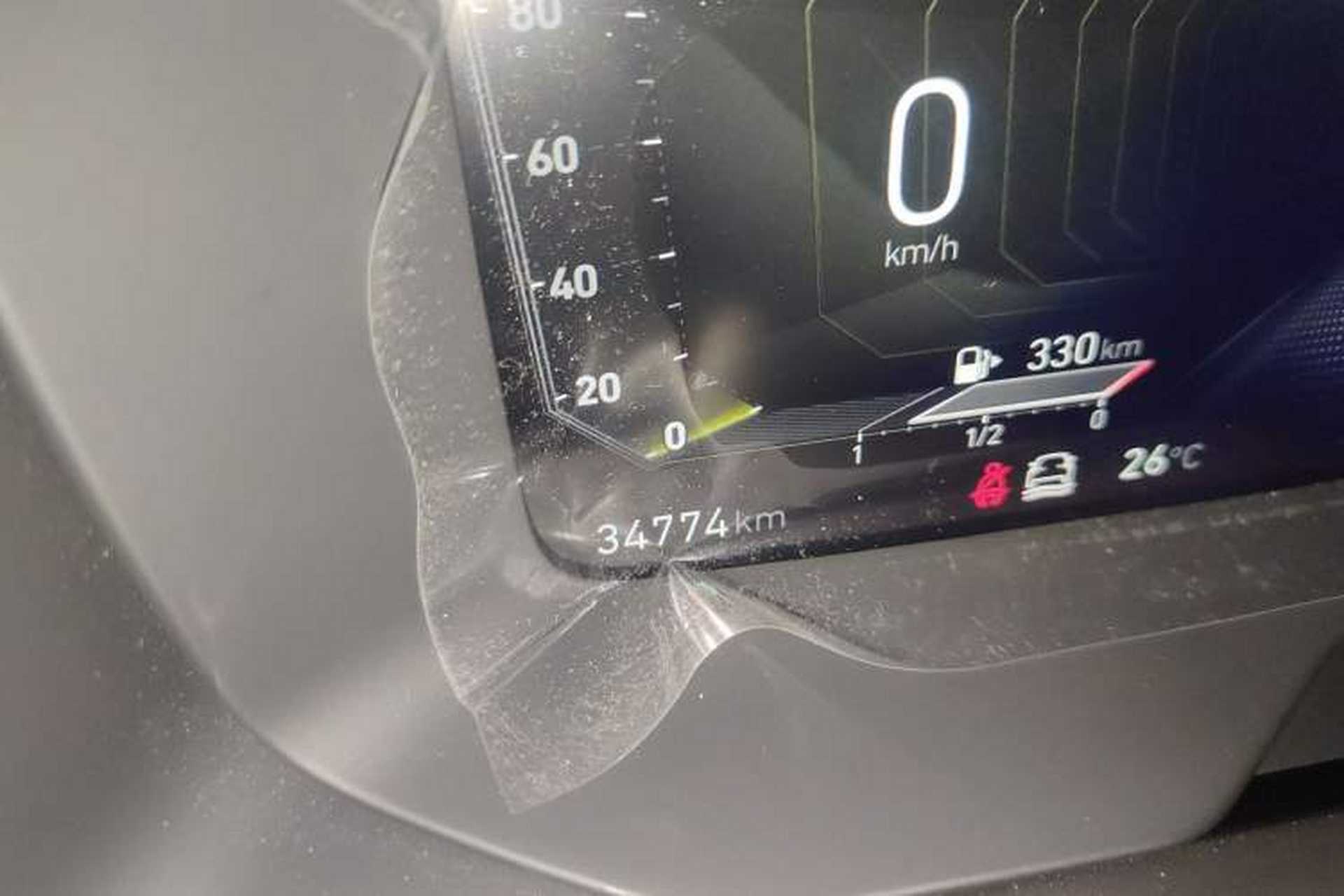 Used Lynk & Co 03 2022 2.0TD DCT JingPro Odometer Close Up