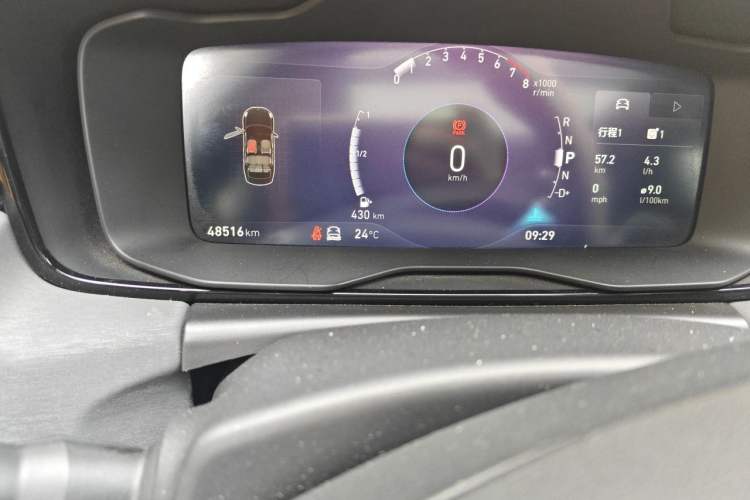 Used Lynk & Co 03 2022 2.0TD DCT JingPro Odometer Close Up
