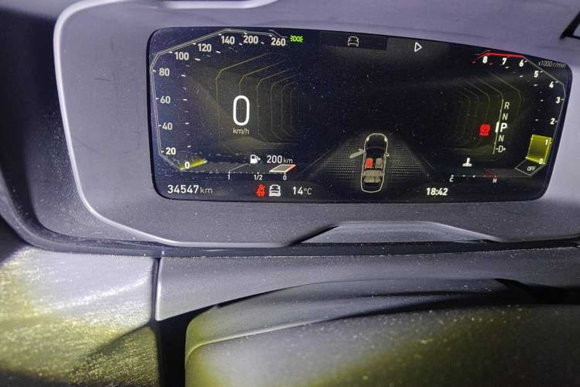 Used Lynk & Co 03 2022 2.0TD DCT GenioPlus Odometer Close Up