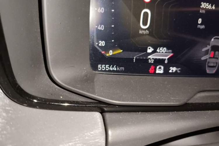 Used Lynk & Co 03 2022 2.0TD DCT JingPro Odometer Close Up
