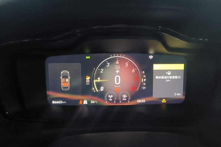 Used Lynk & Co 03 2022 03+ 2.0TD Automatic Wind-Chasing Edition Instrument Cluster