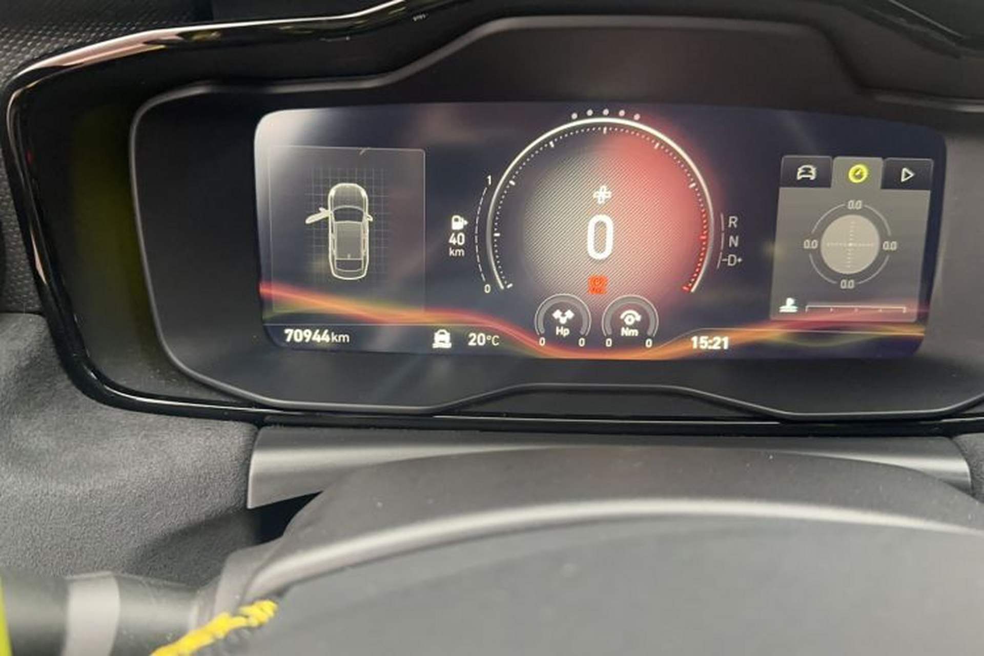 Used Lynk & Co 03 2022 03+ 2.0TD Automatic Wind-Chasing Edition Odometer Close Up