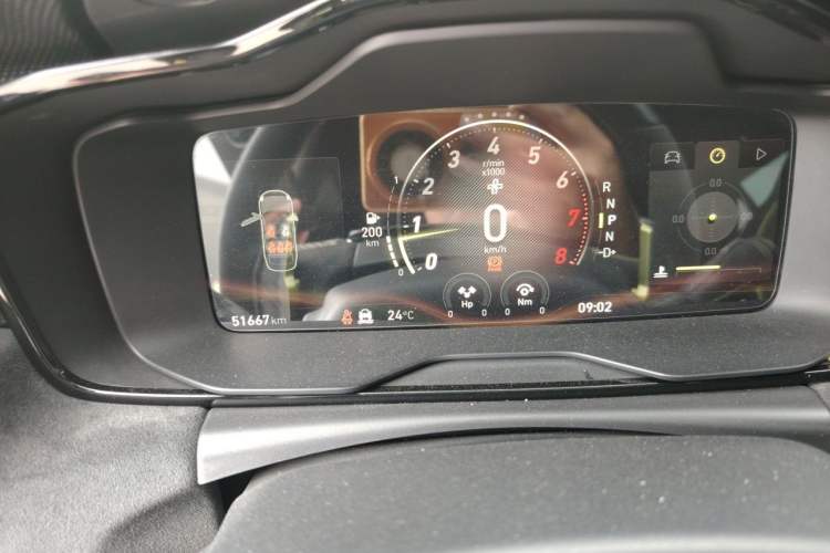 Used Lynk & Co 03 2022 03+ 2.0TD Automatic Wind-Chasing Edition Odometer Close Up