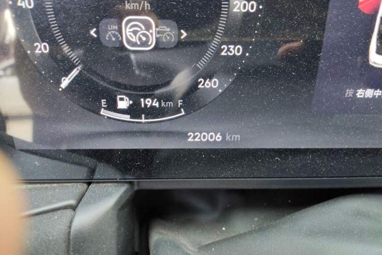 Used Lynk & Co 03 2023 2.0TD DCT JingPro Odometer Close Up