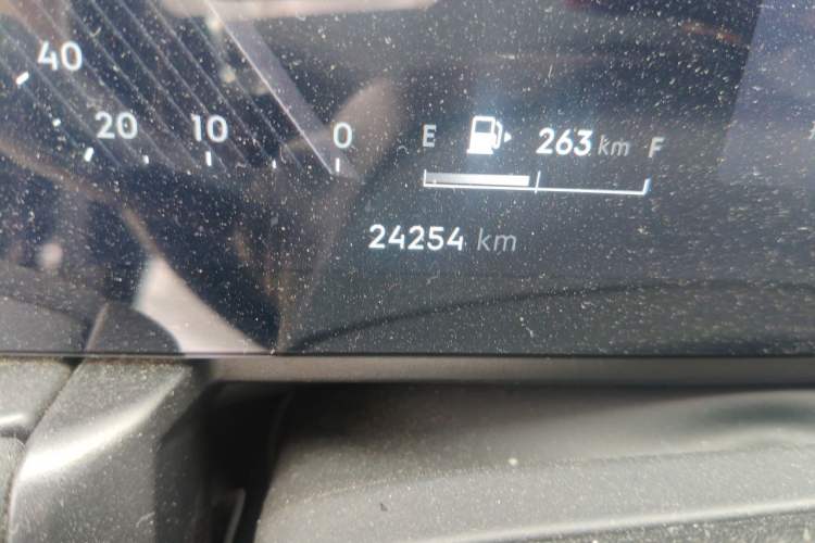 Used Lynk & Co 03 2023 2.0TD DCT H-Power Halo Odometer Close Up