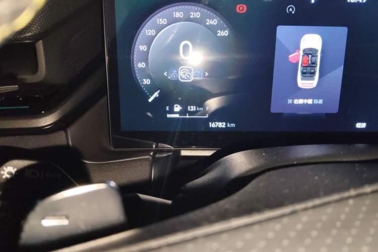 Used Lynk & Co 03 2023 2.0TD DCT H-Power Halo Odometer Close Up