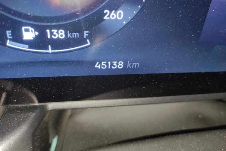 Used Lynk & Co 03 2023 1.5TD DCT JingPro Odometer Close Up