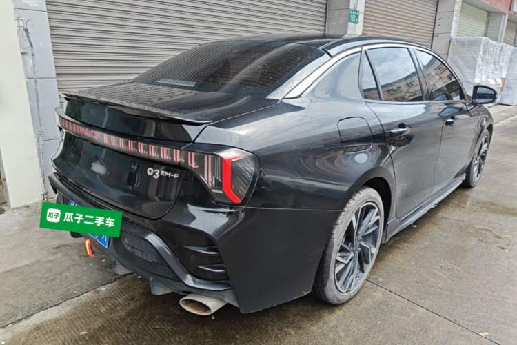 Used Lynk & Co 03 2023 1.5T EM-F AM Rear Right 45 Deg