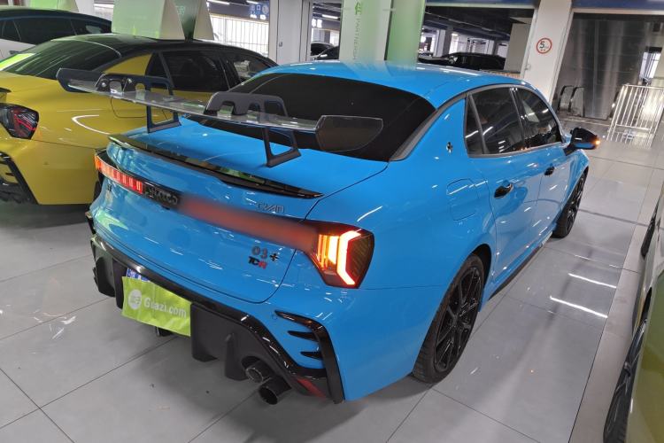 Used Lynk & Co 03 2023 03+ TCR Cyan Front-Wheel-Drive Version Rear Right 45 Deg
