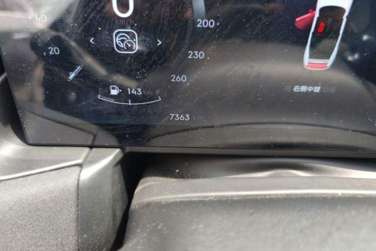 Used Lynk & Co 03 2023 1.5TD DCT JingPro Odometer Close Up
