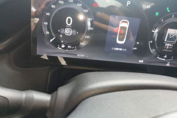 Used Lynk & Co 03 2023 2.0TD DCT H-Power Halo Odometer Close Up