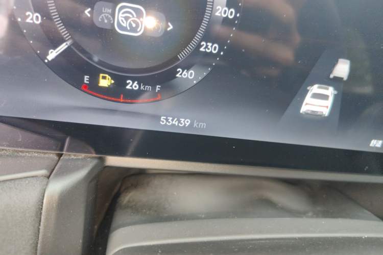 Used Lynk & Co 03 2023 1.5TD DCT JingPro Odometer Close Up
